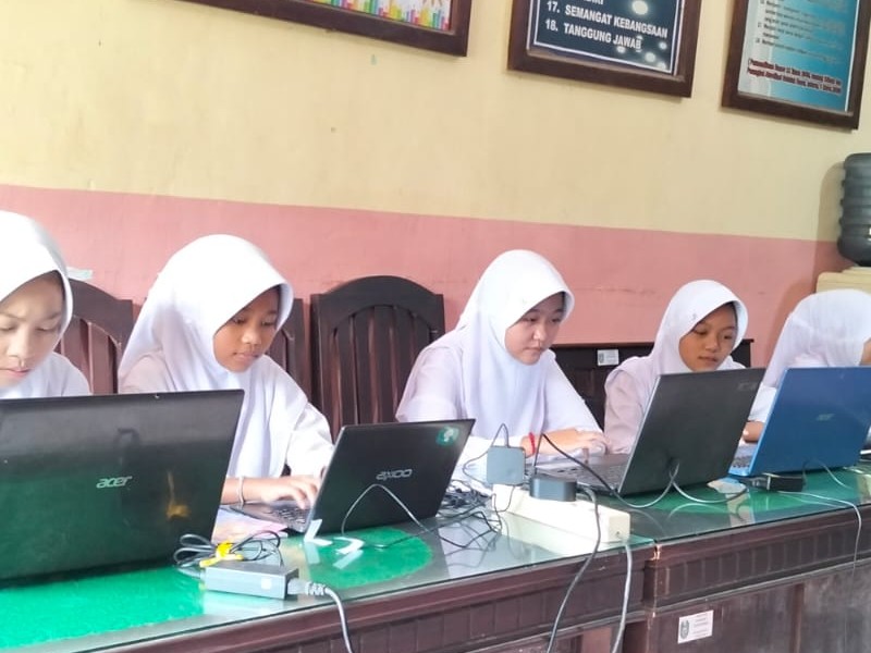 Gladi Bersih TKA (Tes Kemampuan Akademik) kelas 6